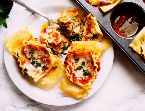 Λαζάνια μπουκίτσες