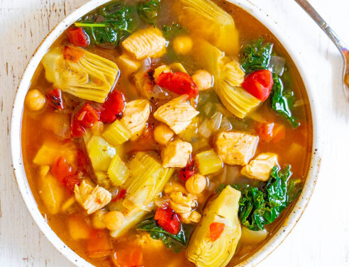 Μια διαφορετική κοτόσουπα, έτοιμη σε 30'