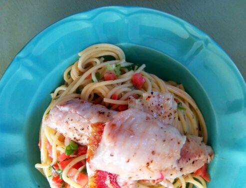 Συνταγή για μακαρονάδα με μπαρμπούνια