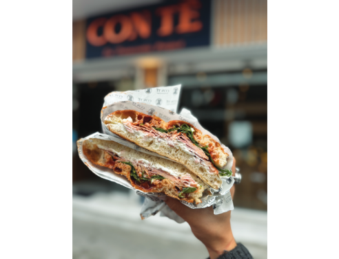 Con te Focacceria: Η ολόφρεσκη,  χειροποίητη φοκάτσια!