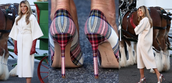 Μανόλο Μπλάνικ της Μελάνια Τραμπ 