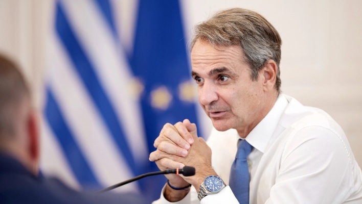 Ο πρωθυπουργός Κυριάκος Μητσοτάκης