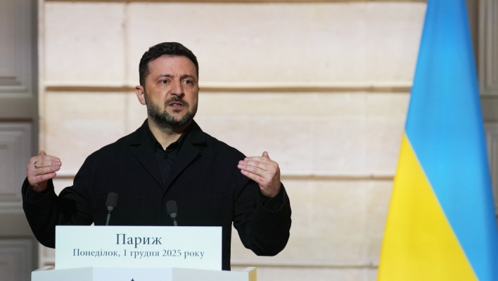 Ο Ουκρανός πρόεδρος, Βολοντίμιρ Ζελένσκι