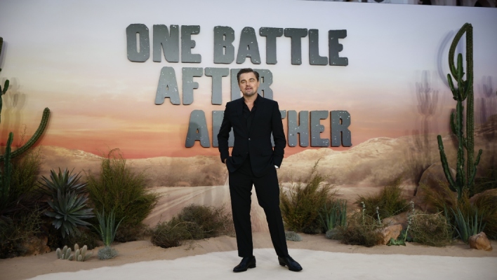 Ο Λεονάρντο Ντι Κάπριο στην πρεμιέρα της ταινίας «One Battle After Another» στο Λονδίνο