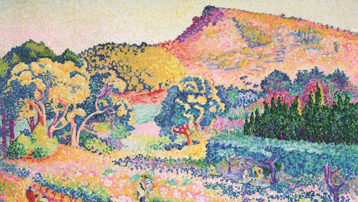Henri-Edmond Cross (1854-1926),  Τοπίο με το Καπ Νεγκρ, Ιούνιος-Νοέμβριος 1906