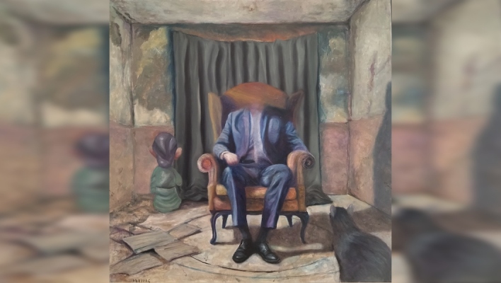 Aleister,  80x80 cm, 2025