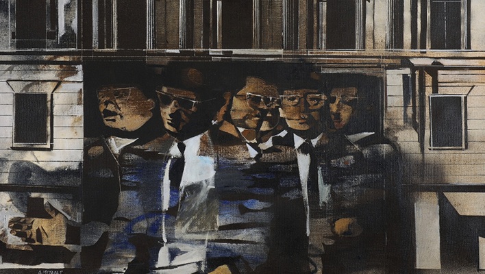 Δημήτρης Μυταράς, Σύνθεση με γυαλιά ηλίου, 1970