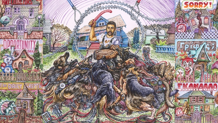 Ηλίας Καφούρος, «Large language models» στην έκθεση Weak Signal, Γκαλερί Δυο Χωριά