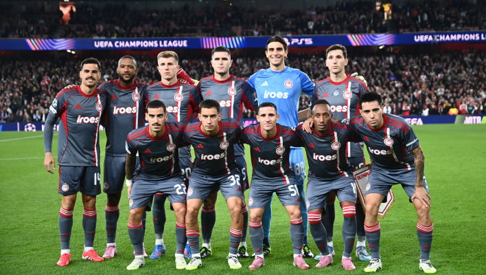 Οι παίκτες του Ολυμπιακού