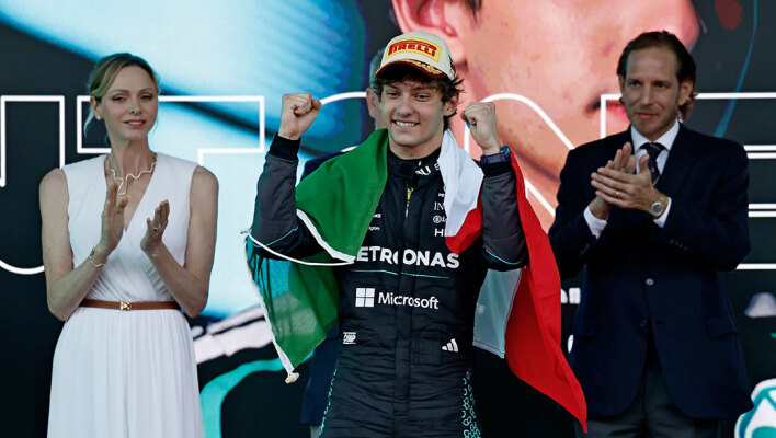 Formula 1 - Μονακό: Ο Κίμι Αντονέλι πρώτος για 5η φορά στη φετινή σεζόν