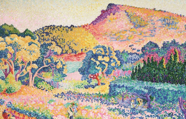 Henri-Edmond Cross (1854-1926),  Τοπίο με το Καπ Νεγκρ, Ιούνιος-Νοέμβριος 1906