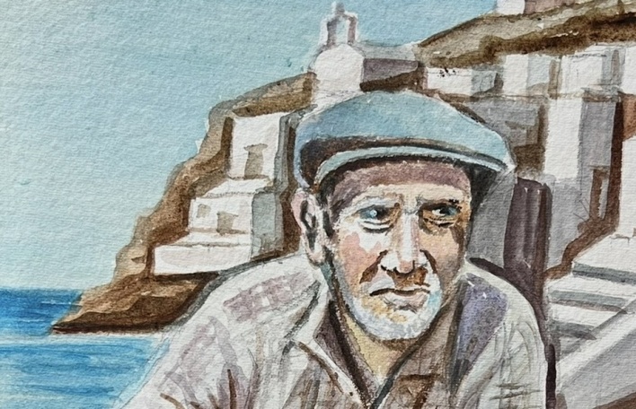 Γιάννης Μίχας, «Κουράγιο Παναγιά μου Γρηγορούσα και θα σμίξουμε πάλι στον Πόντο τον Ακύμαντο» (λεπτομέρεια)