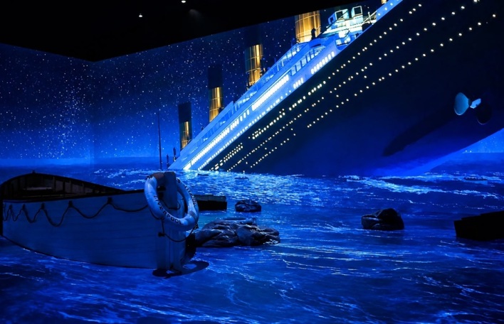 Titanic: An Immersive Voyage στο Digital Theater Γουδί