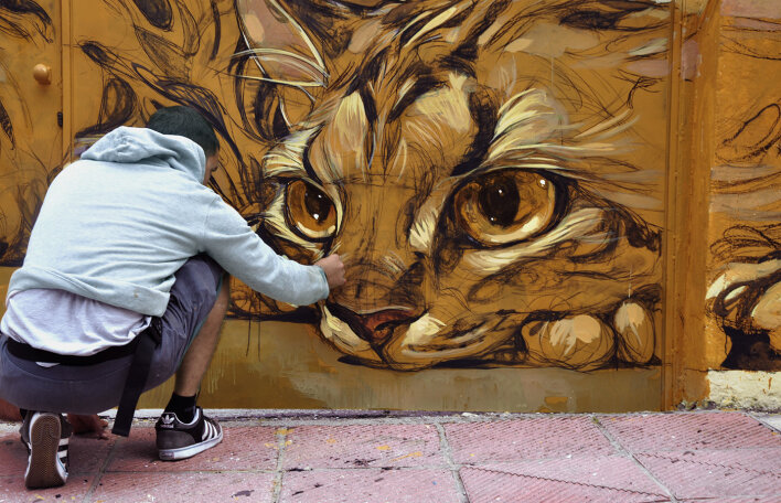 Σταμάτης Λάσκος - Street Artist