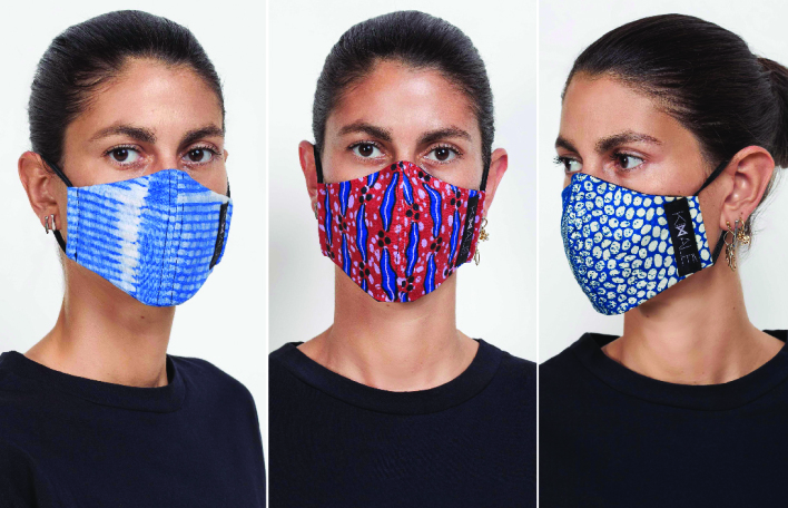 H Ιρέν Μαμφρεντός σχεδιάζει για την Kimalé τις πιο στιλάτες μάσκες της Αθήνας.