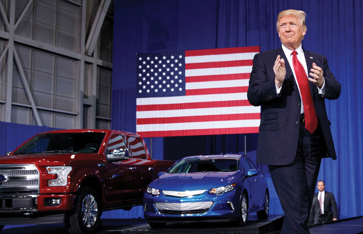 Ντόναλντ Τραμπ - Αμερικανική αυτοκινητοβιομηχανία