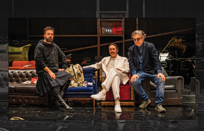 Κωνσταντίνος Ρήγος, Ρένος Χαραλαμπίδης και Παναγιώτης Καλαντζόπουλος