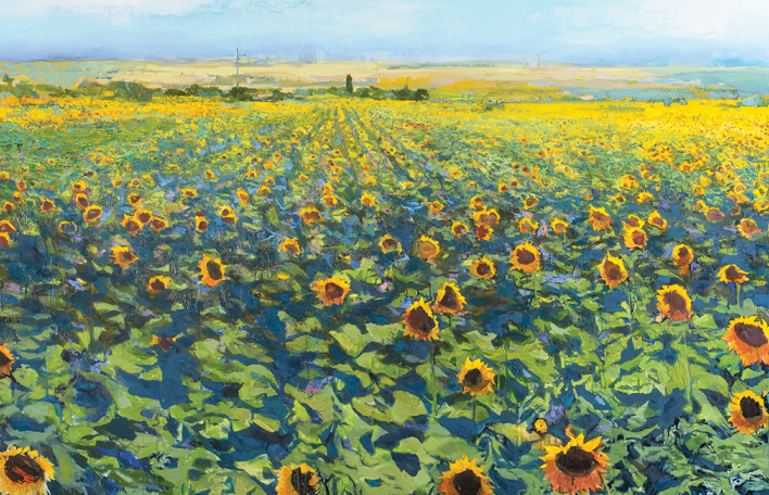 Μίλτος Γκολέμας: «Ηλιοτρόπια» στην γκαλερί Ζουμπουλάκη