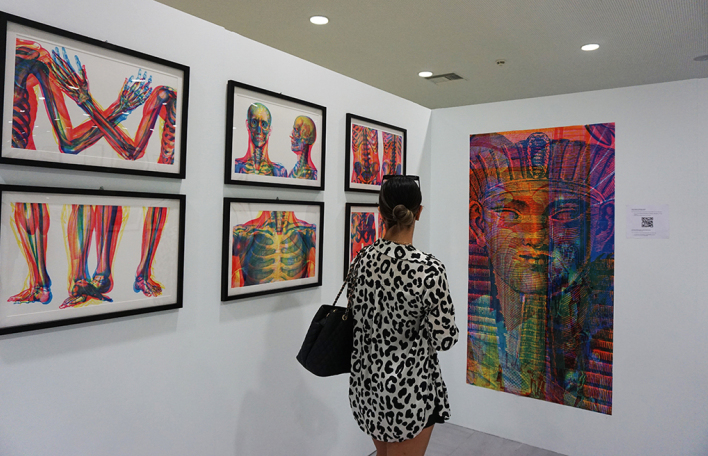 Από την έκθεση του φεστιβάλ illustradays 2022. 