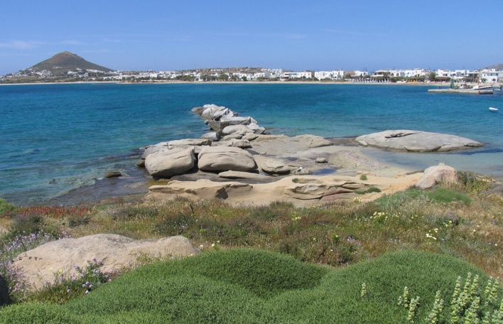Η παραλία της Αγίας Άννας στη Νάξο