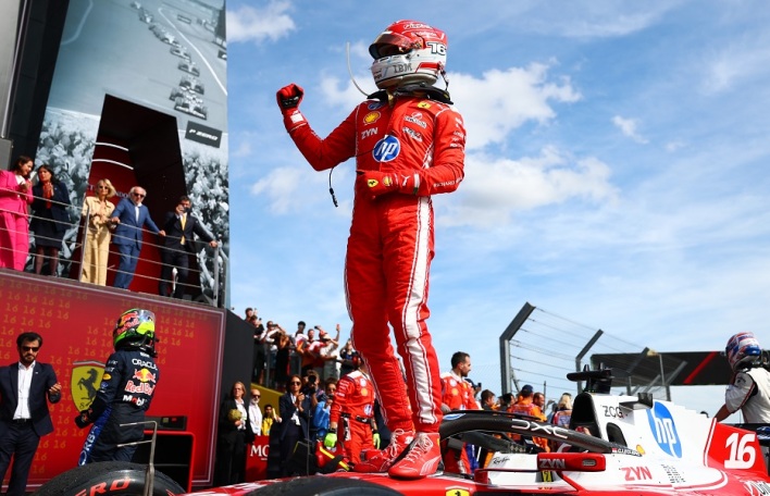 Grand Prix Silverstone: Ο «πρίγκιπας» Λεκλέρ επικρατεί μέσα στο χάος του αγώνα 