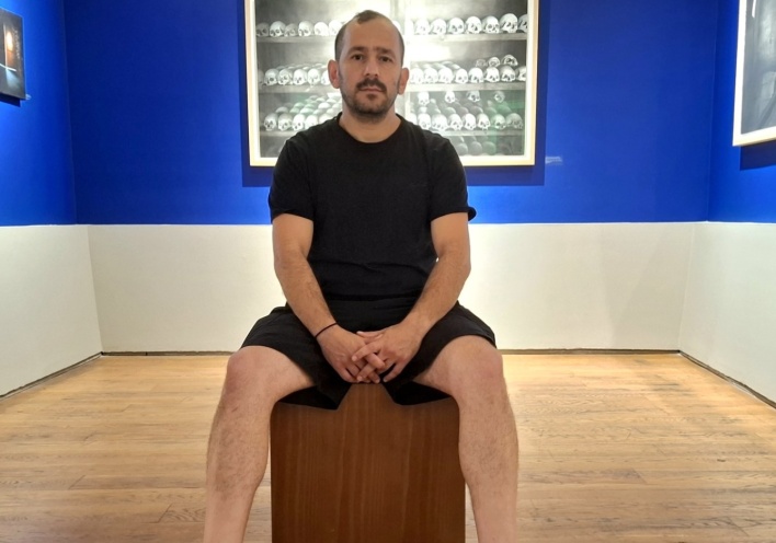 Ο ζωγράφος Γιώργος Ταξίδης