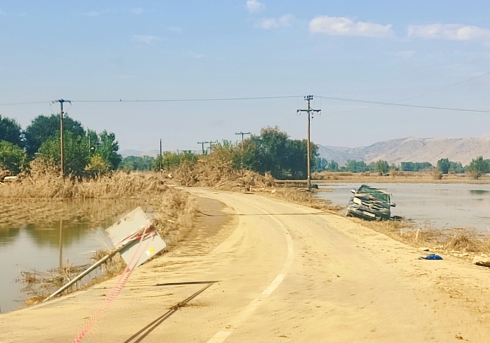 Οδοιπορικό στον Θεσσαλικό Κάμπο και στα πλημμυρισμένα χωριά της Καρδίτσας