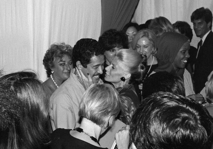 Magnin Party and Fashion Show for Designer Issey Miyake