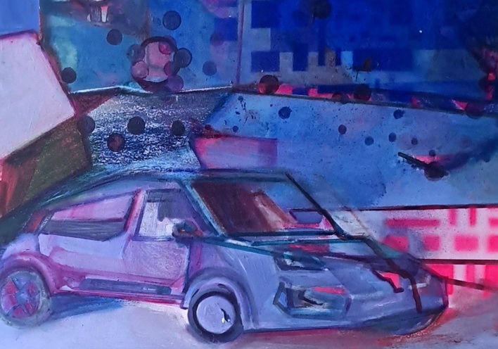 Πίνακας της Αλεξάνδρας Μαράτη