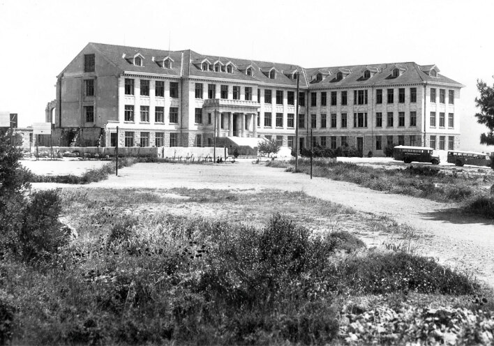 To Μπενάκειο χωρίς τη δυτική πτέρυγα, 1930