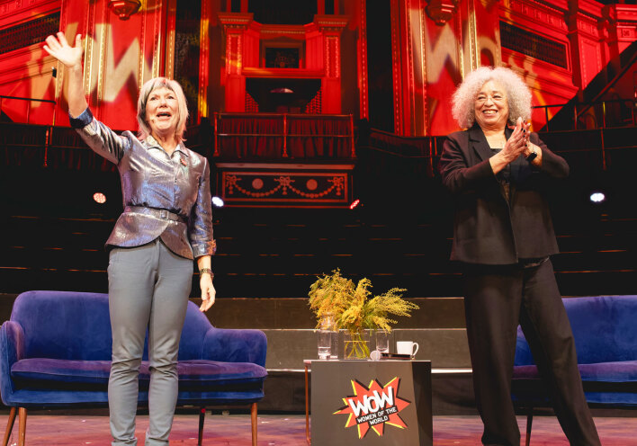 Τζουντ Κέλι και Άντζελα Ντέιβις, WoW-Women of the World 2025, Λονδίνο