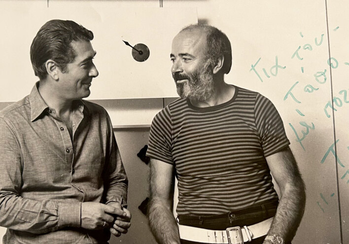 O Takis με τον Τάσο Ζουμπουλάκη