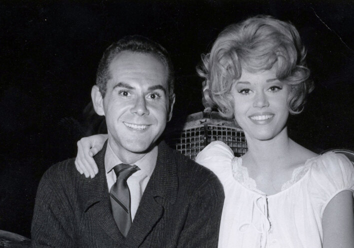 Ο Ανδρέας Βουτσινάς με την Τζέιν Φόντα