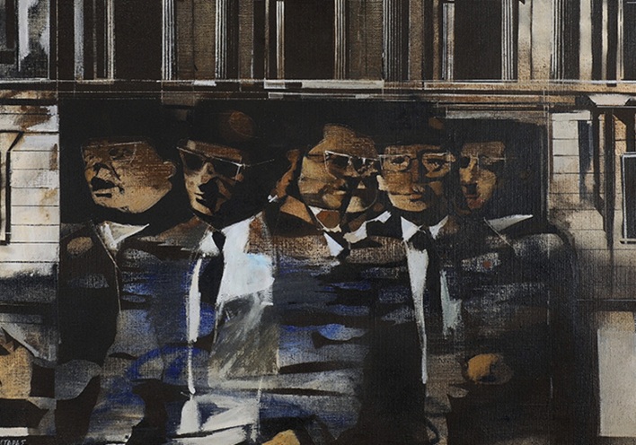 Δημήτρης Μυταράς, Σύνθεση με γυαλιά ηλίου, 1970