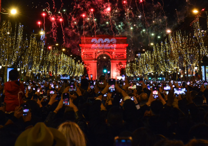 Πρωτοχρονιά 2023 στο Παρίσι