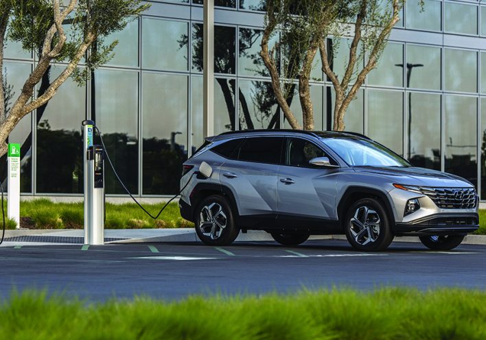 Το Hyundai Tucson PHEV.