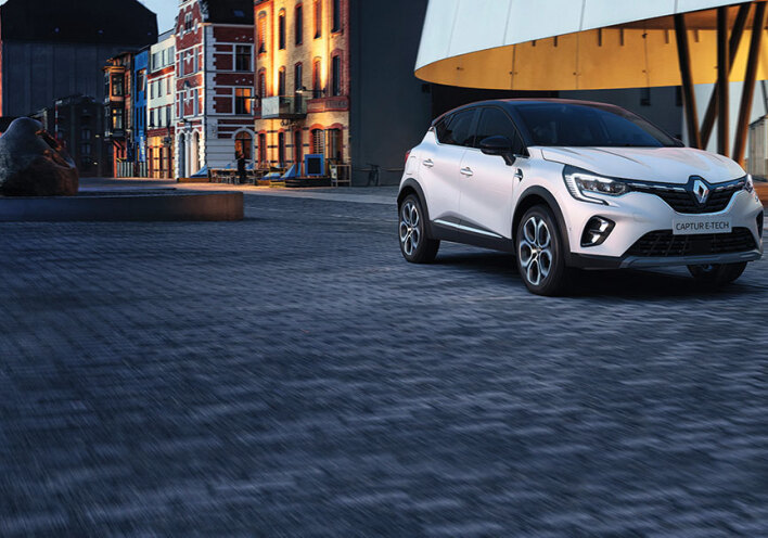 Το μοντέλο captur της Renault. 