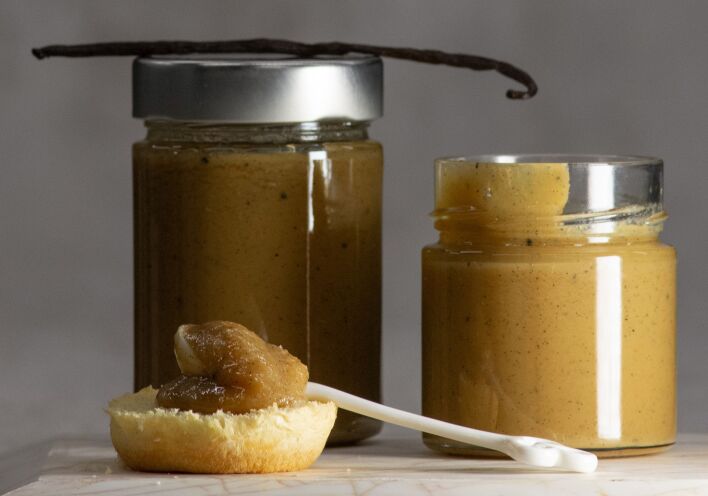 Μαρμελάδα από γάλα και βανίλια