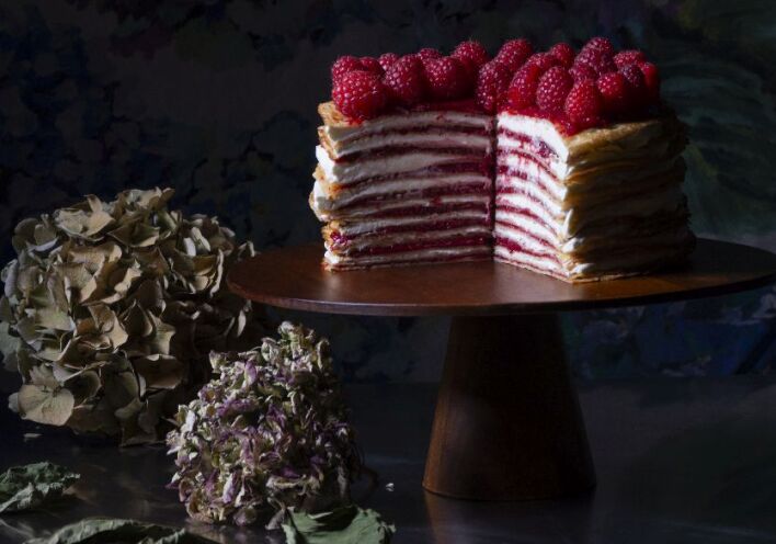 Cheesecake με κρέπες