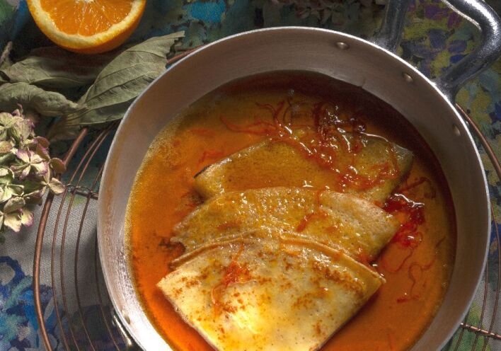 Συνταγή για Κρεπ Σουζέτ από τον Στέλιο Παρλιάρο