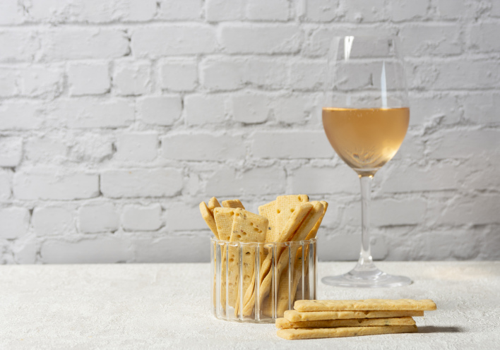 Αλμυρά μπισκότα με αρσενικό Νάξου 