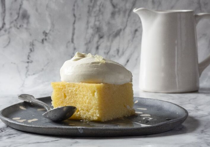 Συνταγή για ρεβανί με κρέμα µαστίχας