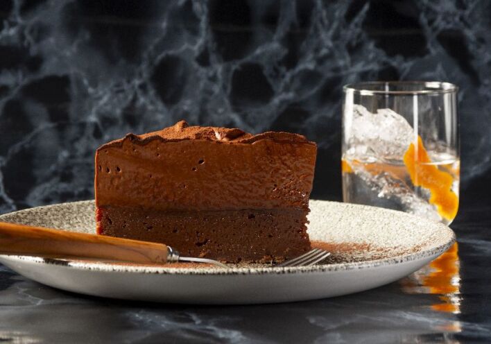 Tούρτα σοκολάτας  µε µαστίχα