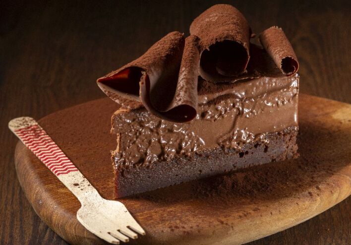 Σοκολατένια τούρτα με καφέ