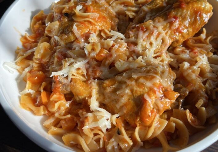 Κοτόπουλο με χυλοπίτες