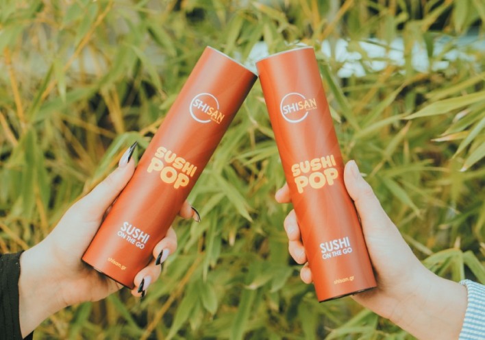 Shisan Sushi Bar: Από το scroll στο sushi pop