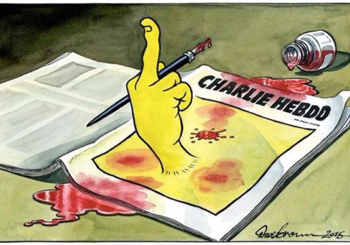 Οι σκιτσογράφοι για το Charlie Hebdo (εικόνες)