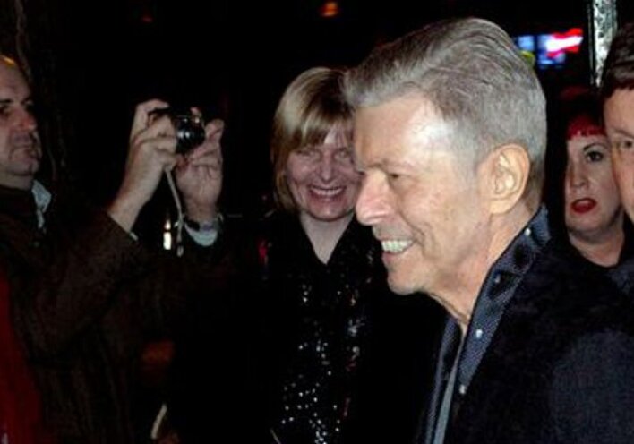 Η τελευταία δημόσια εμφάνιση του David Bowie (εικόνες)