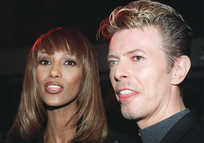 To πρώτο μήνυμα της Iman μετά το θάνατο του David Bowie