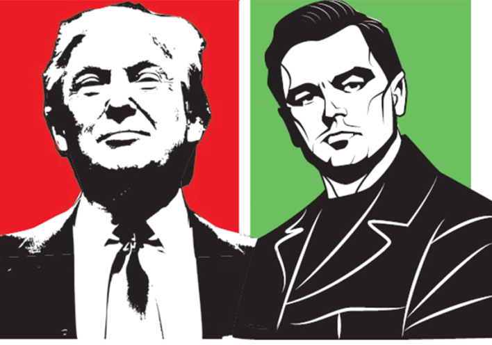 Ντόναλντ Τραμπ & Λεονάρντο Ντι Κάπριο